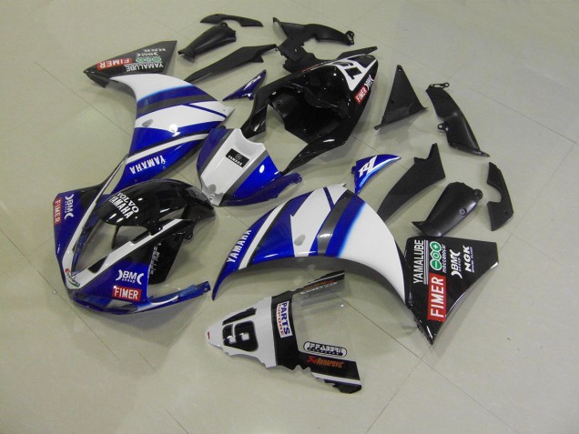 2009-2011 Bleu Noir Yamaha YZF R1 Carénage Moto 2009-2011 Bleu Noir Yamaha YZF R1 Carénage Moto