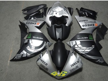 2009-2011 Rouge Flamme Yamaha YZF R1 Carénage Moto