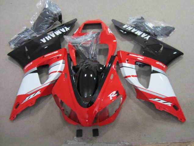 2009-2011 Rouge Noir Blanc Yamaha YZF R1 Carénage Moto 2009-2011 Rouge Noir Blanc Yamaha YZF R1 Carénage Moto