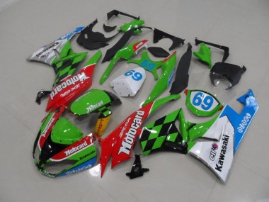 2009-2012 Motocard Kawasaki ZX6R Carénage Moto
