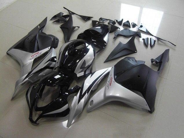 2009-2012 Noir Argent Honda CBR600RR Carénage Moto 2009-2012 Noir Argent Honda CBR600RR Carénage Moto