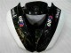 2009-2012 Noir Blanc 3M Touch4 Kawasaki ZX6R Carénages Moto 2009-2012 Noir Blanc 3M Touch4 Kawasaki ZX6R Carénages Moto