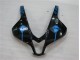 2009-2012 Noir Blanc Bleu Honda CBR600RR Carénage Moto 2009-2012 Noir Blanc Bleu Honda CBR600RR Carénage Moto