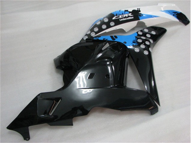 2009-2012 Noir Blanc Bleu Honda CBR600RR Carénage Moto 2009-2012 Noir Blanc Bleu Honda CBR600RR Carénage Moto