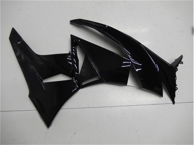 2009-2012 Noir Brillant Kawasaki ZX6R Carénage Moto 2009-2012 Noir Brillant Kawasaki ZX6R Carénage Moto