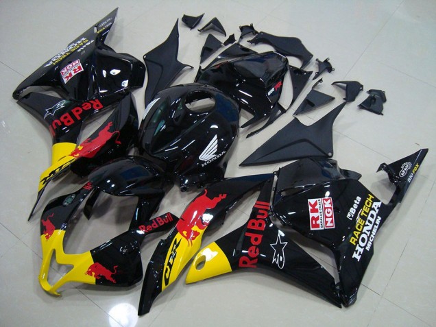 2009-2012 Noir Red Bull Honda CBR600RR Carénage Moto 2009-2012 Noir Red Bull Honda CBR600RR Carénage Moto