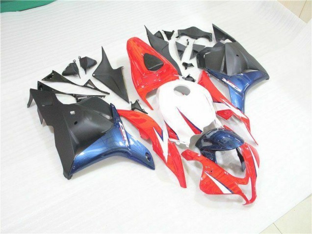 2009-2012 Noir Rouge Blanc Honda CBR600RR Carénages Moto