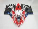 2009-2012 Noir Rouge Blanc Honda CBR600RR Carénages Moto