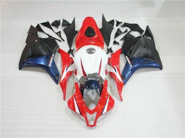2009-2012 Noir Rouge Blanc Honda CBR600RR Carénages Moto