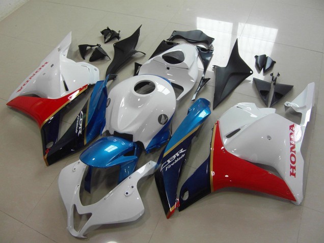 2009-2012 Noir Rouge Bleu Honda CBR600RR Carénage Moto