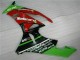 2009-2012 Noir Rouge Vert Motocard Kawasaki ZX6R Carénage Moto 2009-2012 Noir Rouge Vert Motocard Kawasaki ZX6R Carénage Moto