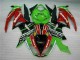 2009-2012 Noir Rouge Vert Motocard Kawasaki ZX6R Carénage Moto 2009-2012 Noir Rouge Vert Motocard Kawasaki ZX6R Carénage Moto