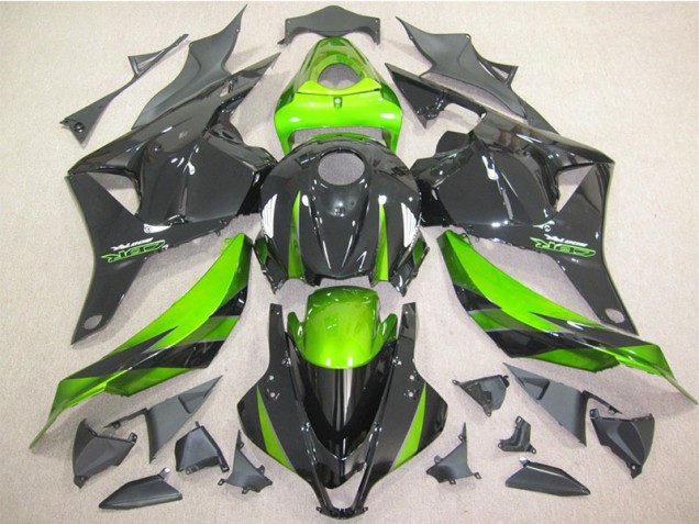 2009-2012 Noir Vert Honda CBR600RR Carrosserie Moto 2009-2012 Noir Vert Honda CBR600RR Carrosserie Moto
