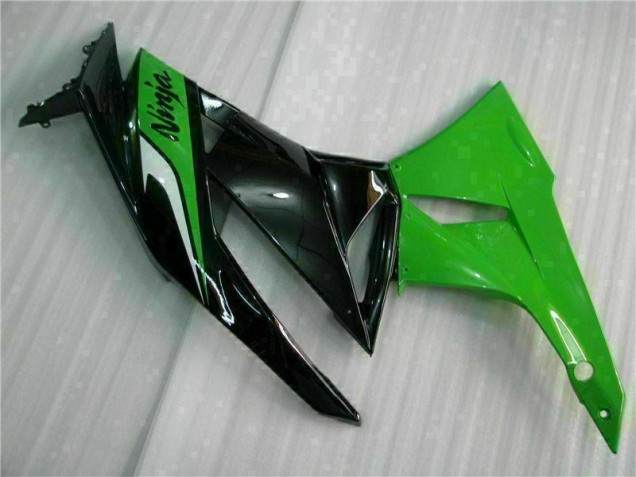 2009-2012 Noir Vert Kawasaki ZX6R Carrosserie Moto 2009-2012 Noir Vert Kawasaki ZX6R Carrosserie Moto