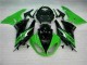 2009-2012 Noir Vert Kawasaki ZX6R Carrosserie Moto 2009-2012 Noir Vert Kawasaki ZX6R Carrosserie Moto