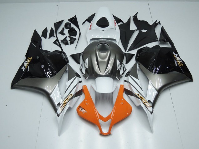 2009-2012 Orange Gris Noir Honda CBR600RR Carénage Moto