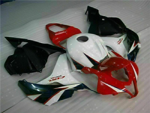 2009-2012 Rouge Blanc Honda CBR600RR Carénage Moto