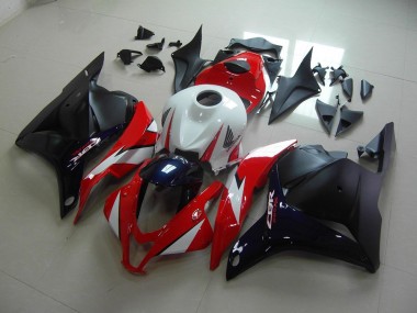 2009-2012 Rouge Bleu Foncé Honda CBR600RR Carénage Moto