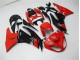 2009-2012 Rouge Noir Kawasaki ZX6R Carénage Moto 2009-2012 Rouge Noir Kawasaki ZX6R Carénage Moto