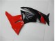 2009-2012 Rouge Noir Kawasaki ZX6R Carénage Moto 2009-2012 Rouge Noir Kawasaki ZX6R Carénage Moto