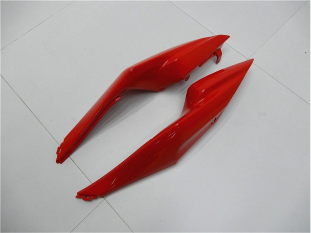 2009-2012 Rouge Noir Kawasaki ZX6R Carénage Moto 2009-2012 Rouge Noir Kawasaki ZX6R Carénage Moto