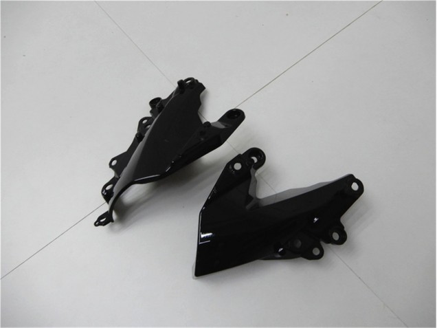 2009-2012 Rouge Noir Kawasaki ZX6R Carénage Moto 2009-2012 Rouge Noir Kawasaki ZX6R Carénage Moto