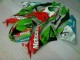 2009-2012 Rouge Vert Motocard Kawasaki ZX6R Carénage Moto 2009-2012 Rouge Vert Motocard Kawasaki ZX6R Carénage Moto