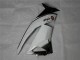 2009-2012 Vert Noir Blanc 25 Kawasaki ZX6R Carénage Moto 2009-2012 Vert Noir Blanc 25 Kawasaki ZX6R Carénage Moto