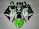 2009-2012 Vert Noir Blanc 25 Kawasaki ZX6R Carénage Moto 2009-2012 Vert Noir Blanc 25 Kawasaki ZX6R Carénage Moto