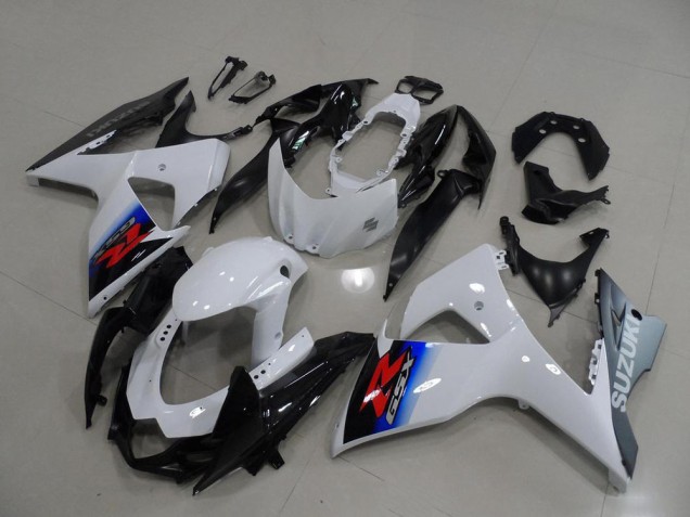 2009-2016 Blanc Argent Suzuki GSXR 1000 Carénage Moto