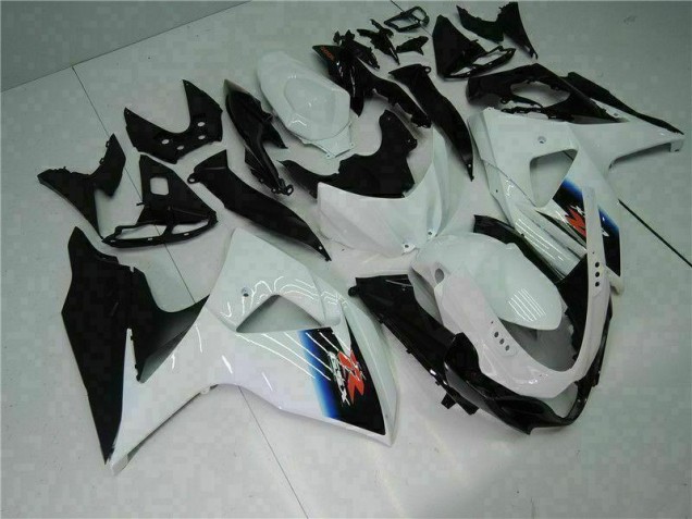 2009-2016 Blanc Noir Suzuki GSXR 1000 Carrosserie Moto