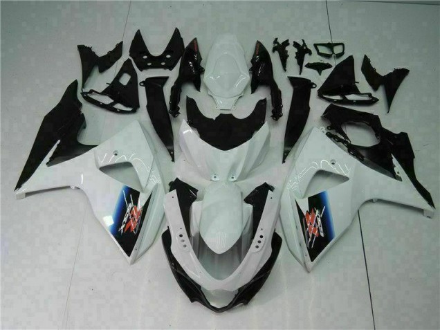 2009-2016 Blanc Noir Suzuki GSXR 1000 Carrosserie Moto