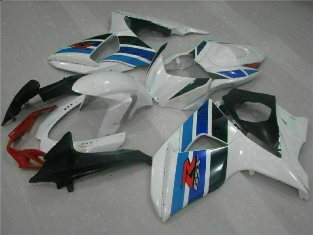 2009-2016 Blanc Suzuki GSXR 1000 Carénage Moto 2009-2016 Blanc Suzuki GSXR 1000 Carénage Moto