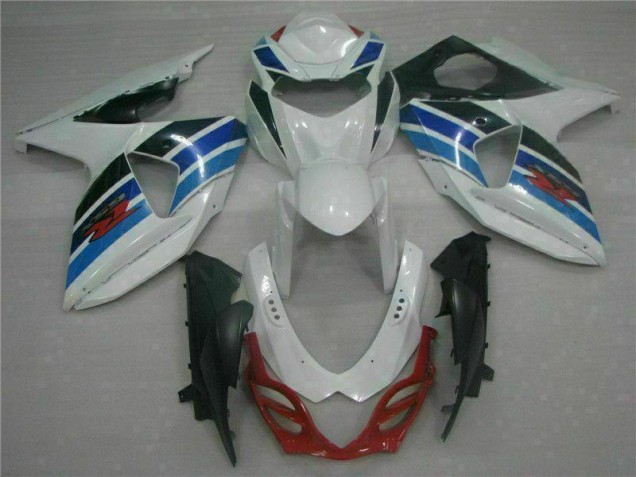 2009-2016 Blanc Suzuki GSXR 1000 Carénage Moto 2009-2016 Blanc Suzuki GSXR 1000 Carénage Moto