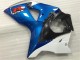 2009-2016 Bleu Blanc Suzuki GSXR 1000 Kit Carénages Motos & Plastique 2009-2016 Bleu Blanc Suzuki GSXR 1000 Kit Carénages Motos & Plastique