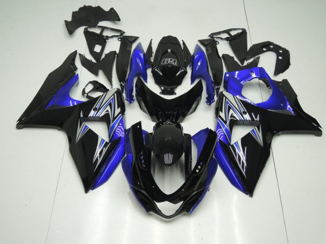 2009-2016 Bleu et Noir Suzuki GSXR 1000 Carénage Moto