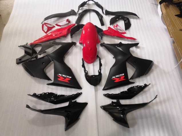2009-2016 Brillant Noir Mat Suzuki GSXR 1000 Carénage Moto 2009-2016 Brillant Noir Mat Suzuki GSXR 1000 Carénage Moto