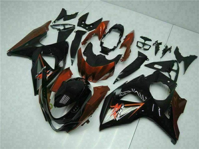 2009-2016 Brun Noir Suzuki GSXR 1000 Carénages Moto