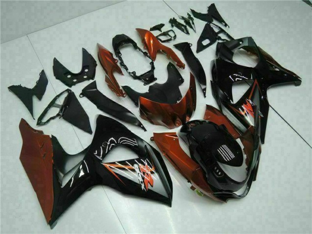 2009-2016 Brun Noir Suzuki GSXR 1000 Carénages Moto