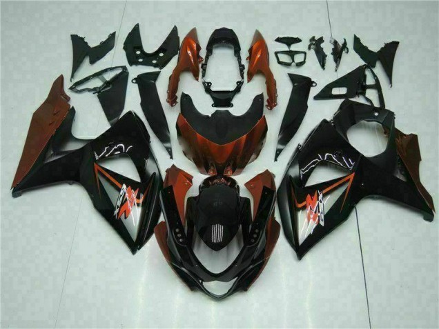2009-2016 Brun Noir Suzuki GSXR 1000 Carénages Moto