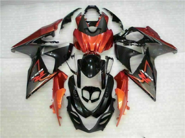 2009-2016 Brun Noir Suzuki GSXR 1000 Carrosserie Moto 2009-2016 Brun Noir Suzuki GSXR 1000 Carrosserie Moto