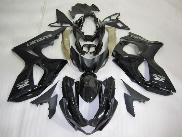 2009-2016 Noir Suzuki GSXR 1000 Kit Carénages Motos Complet