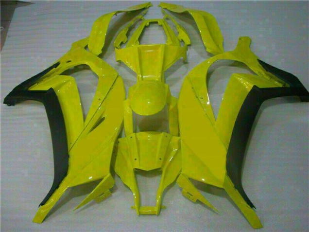 2011-2015 Jaune Kawasaki ZX10R Carénage Moto 2011-2015 Jaune Kawasaki ZX10R Carénage Moto