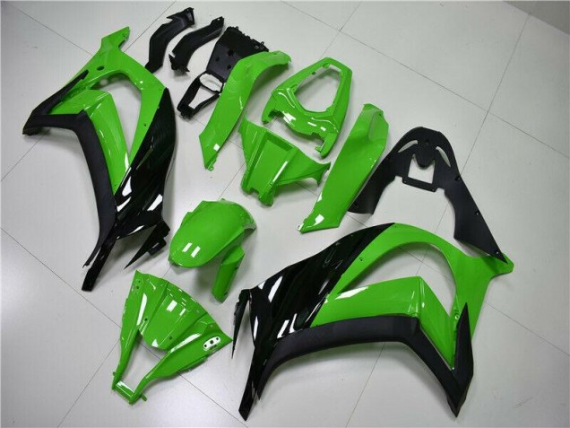 2011-2015 Vert Noir Kawasaki ZX10R Carrosserie Moto 2011-2015 Vert Noir Kawasaki ZX10R Carrosserie Moto