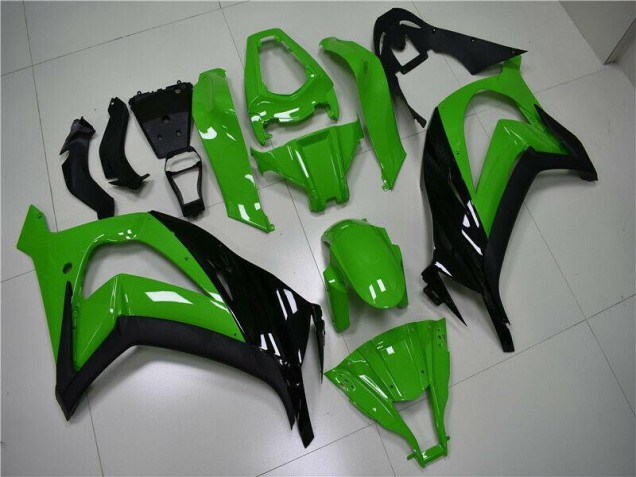 2011-2015 Vert Noir Kawasaki ZX10R Carrosserie Moto 2011-2015 Vert Noir Kawasaki ZX10R Carrosserie Moto
