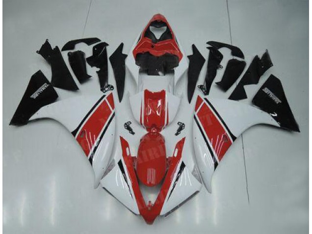 2012-2014 Blanc Rouge Noir Yamaha YZF R1 Carénage Moto 2012-2014 Blanc Rouge Noir Yamaha YZF R1 Carénage Moto