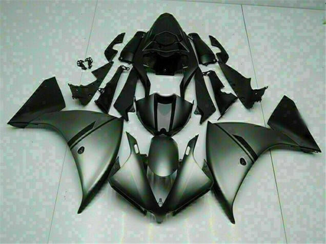 2012-2014 Gris Noir Yamaha YZF R1 Carénage Moto 2012-2014 Gris Noir Yamaha YZF R1 Carénage Moto