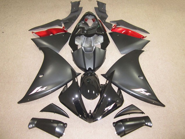 2012-2014 Noir Blanc Décalque Yamaha YZF R1 Carénage Moto 2012-2014 Noir Blanc Décalque Yamaha YZF R1 Carénage Moto