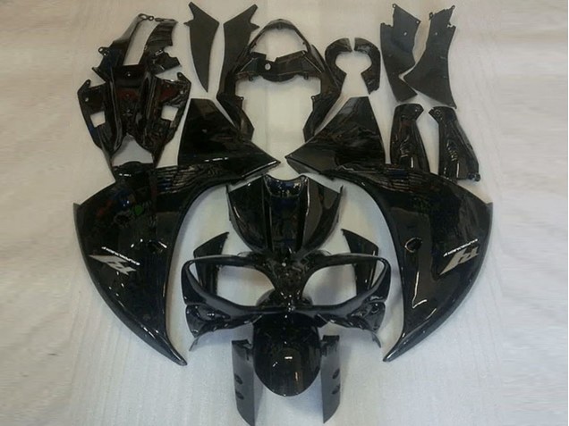 2012-2014 Noir Brillant Yamaha YZF R1 Carénages Moto 2012-2014 Noir Brillant Yamaha YZF R1 Carénages Moto