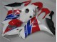 2012-2016 Blanc Bleu Rouge Honda CBR1000RR Carénages Moto 2012-2016 Blanc Bleu Rouge Honda CBR1000RR Carénages Moto